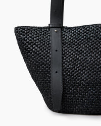 The Bianca Raffia Bag Small
