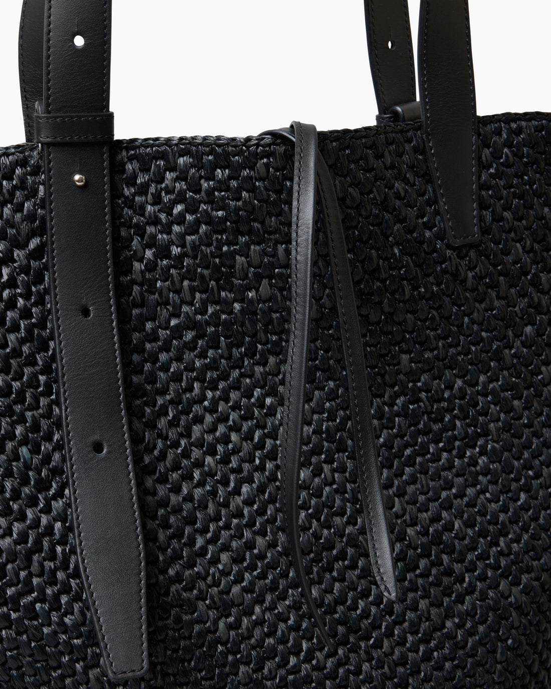 The Bianca Raffia Bag Small