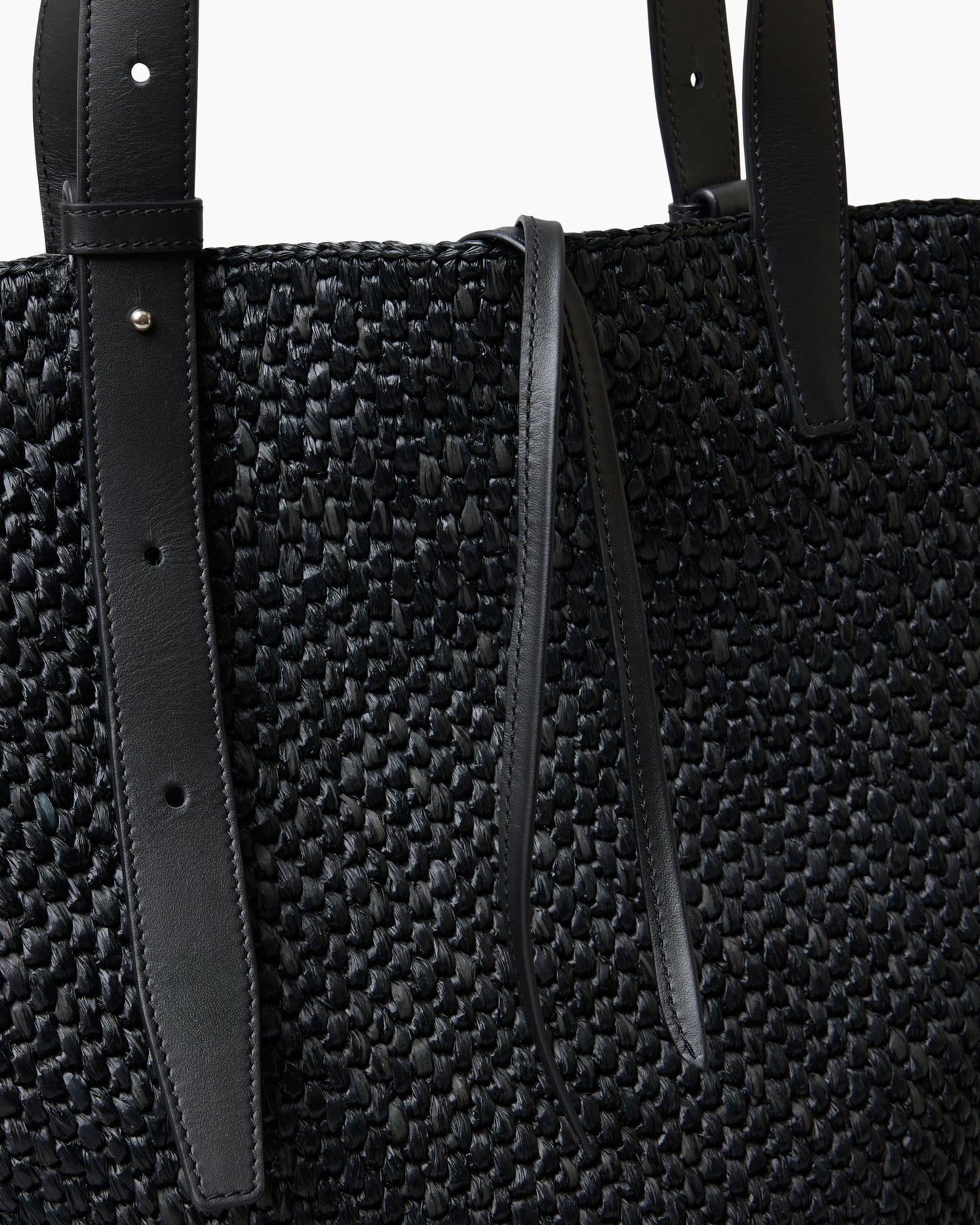 The Bianca Raffia Bag Small