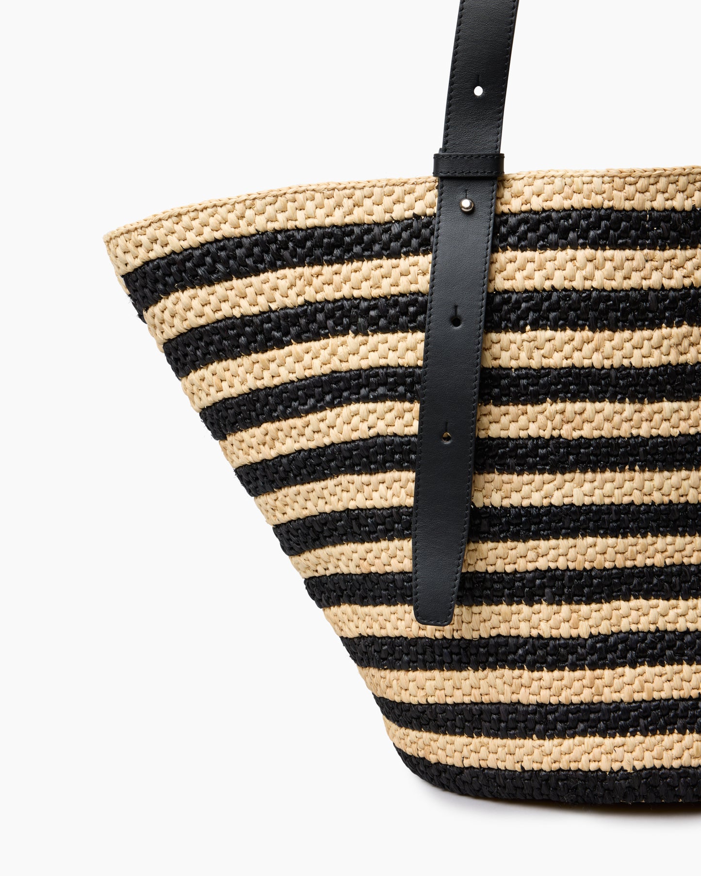 The Bianca Raffia Bag Large