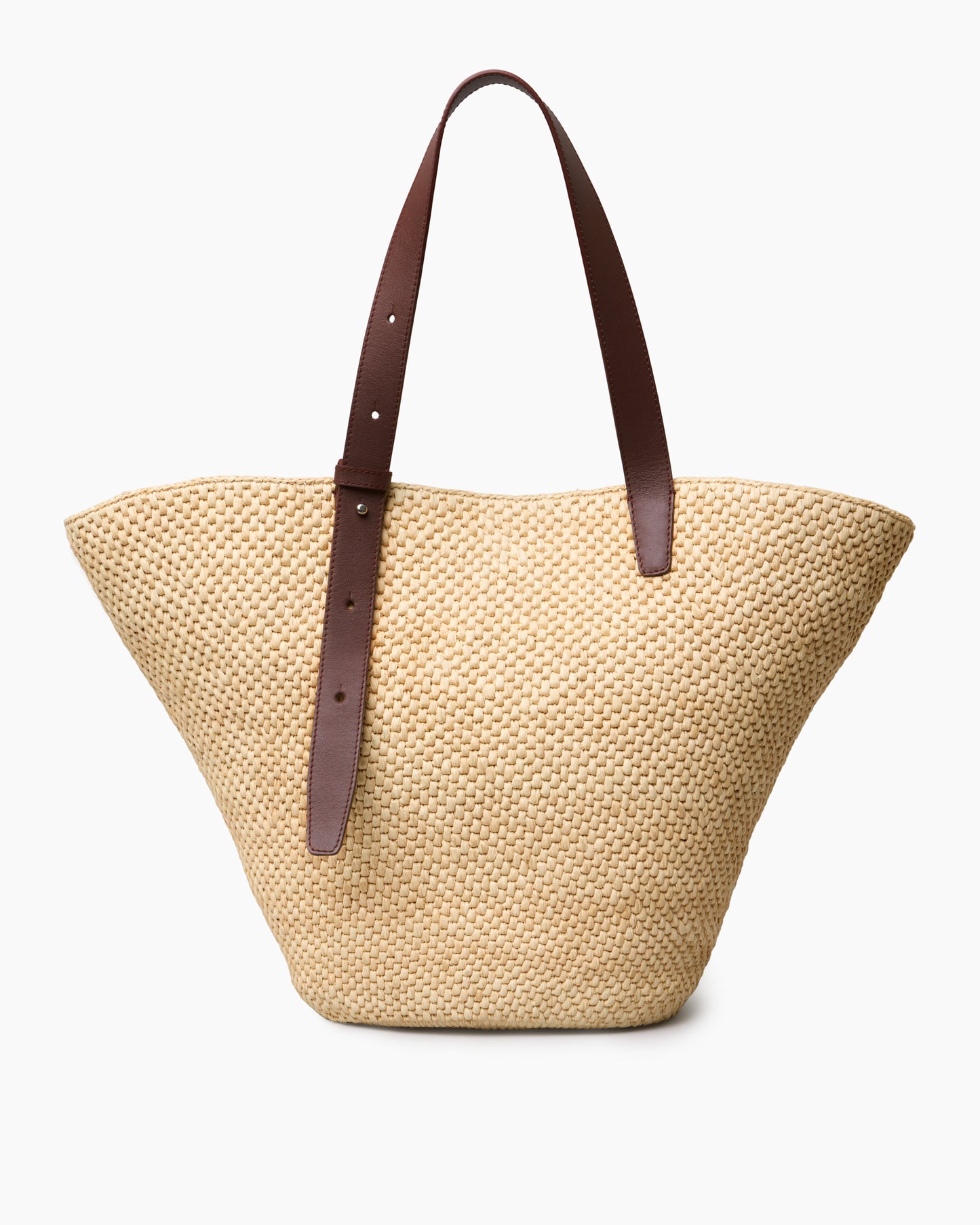 The Bianca Raffia Bag Large