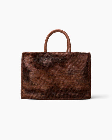The Charlotte Raffia Bag Large